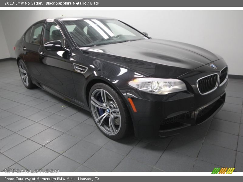 Black Sapphire Metallic / Black 2013 BMW M5 Sedan