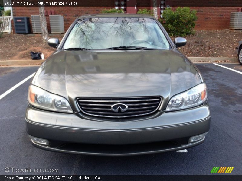 Autumn Bronze / Beige 2003 Infiniti I 35