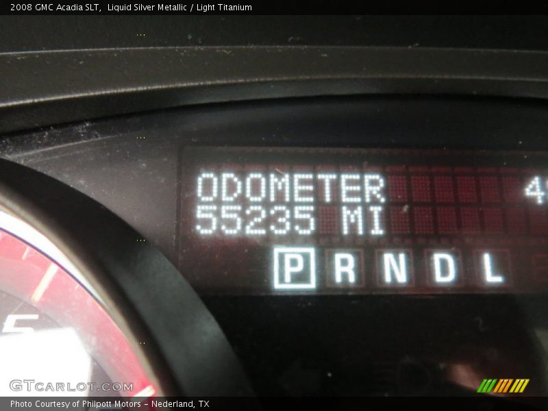 Liquid Silver Metallic / Light Titanium 2008 GMC Acadia SLT