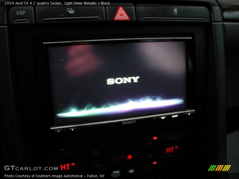 Light Silver Metallic / Black 2004 Audi S4 4.2 quattro Sedan