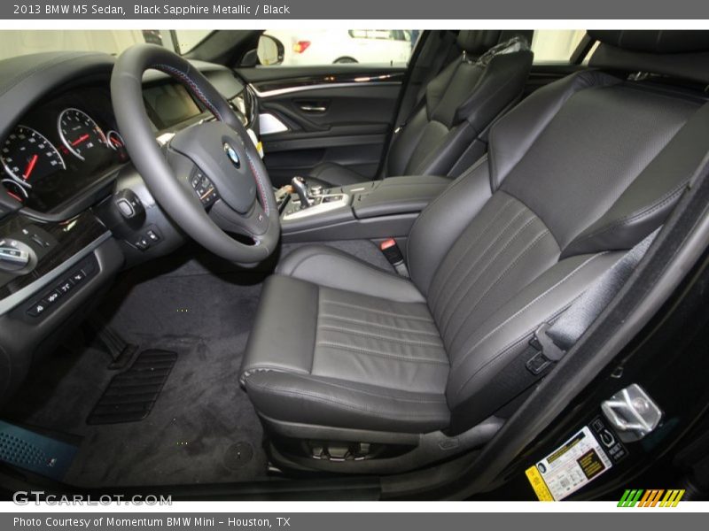 Black Sapphire Metallic / Black 2013 BMW M5 Sedan