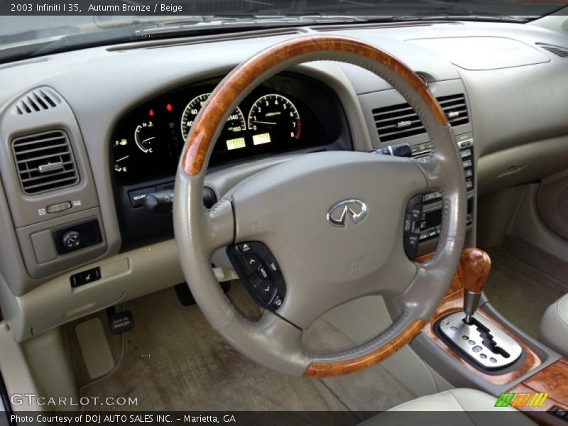 Autumn Bronze / Beige 2003 Infiniti I 35