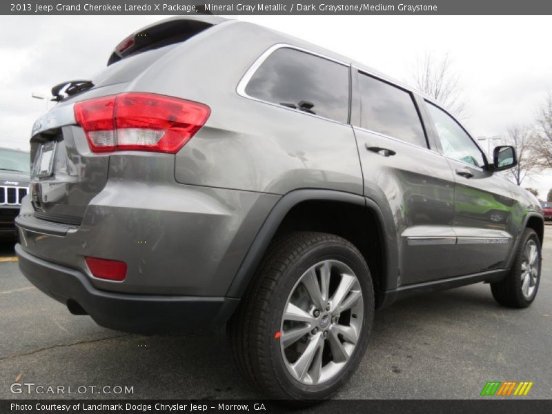 Mineral Gray Metallic / Dark Graystone/Medium Graystone 2013 Jeep Grand Cherokee Laredo X Package