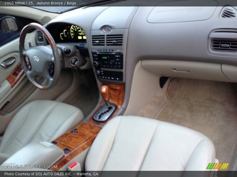 Autumn Bronze / Beige 2003 Infiniti I 35