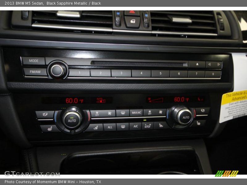 Black Sapphire Metallic / Black 2013 BMW M5 Sedan