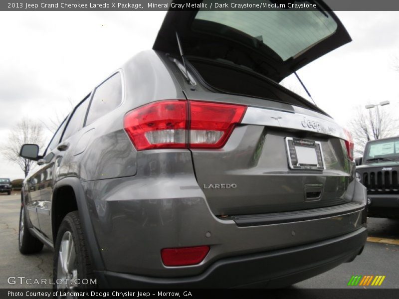 Mineral Gray Metallic / Dark Graystone/Medium Graystone 2013 Jeep Grand Cherokee Laredo X Package