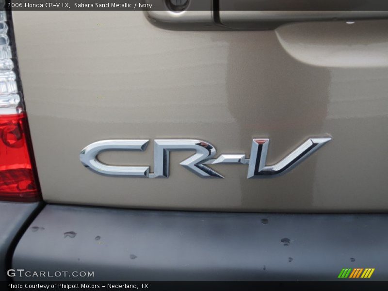 Sahara Sand Metallic / Ivory 2006 Honda CR-V LX