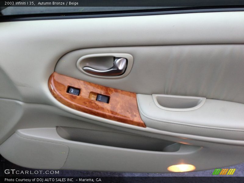 Autumn Bronze / Beige 2003 Infiniti I 35