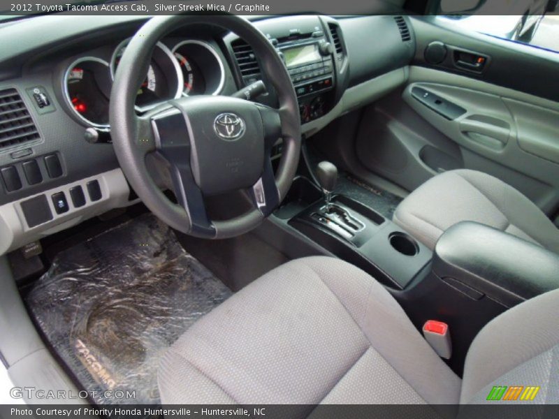 Silver Streak Mica / Graphite 2012 Toyota Tacoma Access Cab