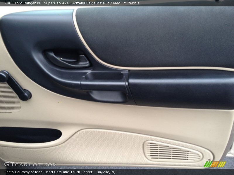 Arizona Beige Metallic / Medium Pebble 2003 Ford Ranger XLT SuperCab 4x4