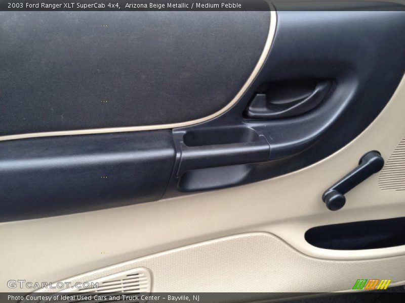 Arizona Beige Metallic / Medium Pebble 2003 Ford Ranger XLT SuperCab 4x4