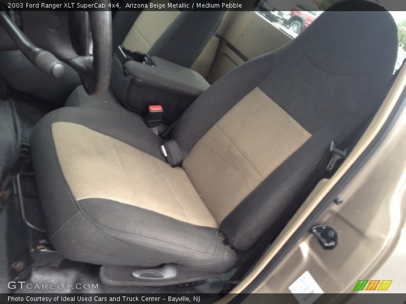 Arizona Beige Metallic / Medium Pebble 2003 Ford Ranger XLT SuperCab 4x4