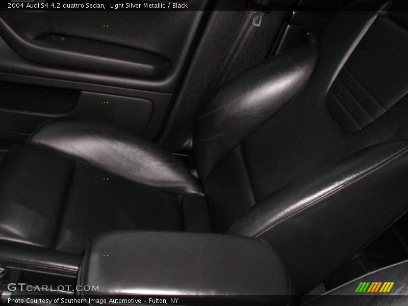 Light Silver Metallic / Black 2004 Audi S4 4.2 quattro Sedan