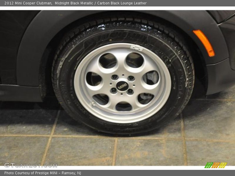 Midnight Black Metallic / Carbon Black Lounge Leather 2012 Mini Cooper Clubman