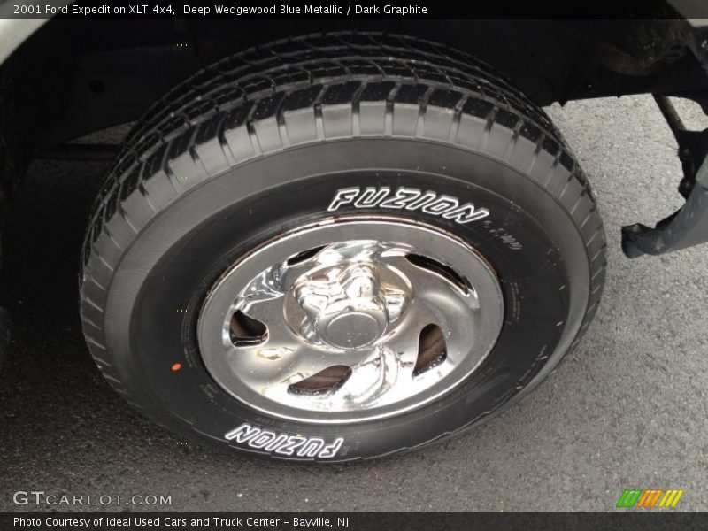 Deep Wedgewood Blue Metallic / Dark Graphite 2001 Ford Expedition XLT 4x4