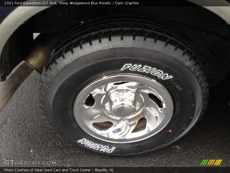 Deep Wedgewood Blue Metallic / Dark Graphite 2001 Ford Expedition XLT 4x4