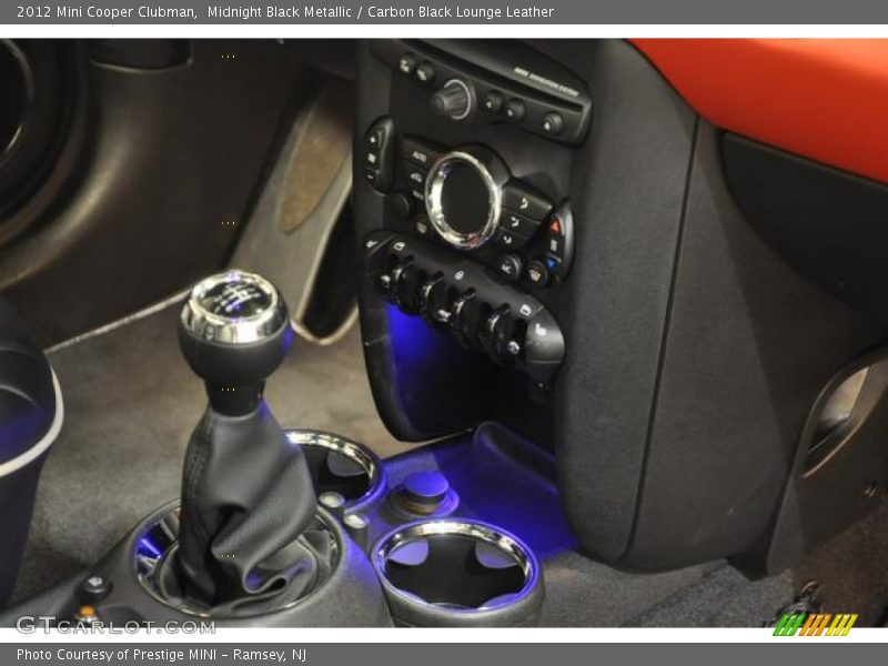 Midnight Black Metallic / Carbon Black Lounge Leather 2012 Mini Cooper Clubman