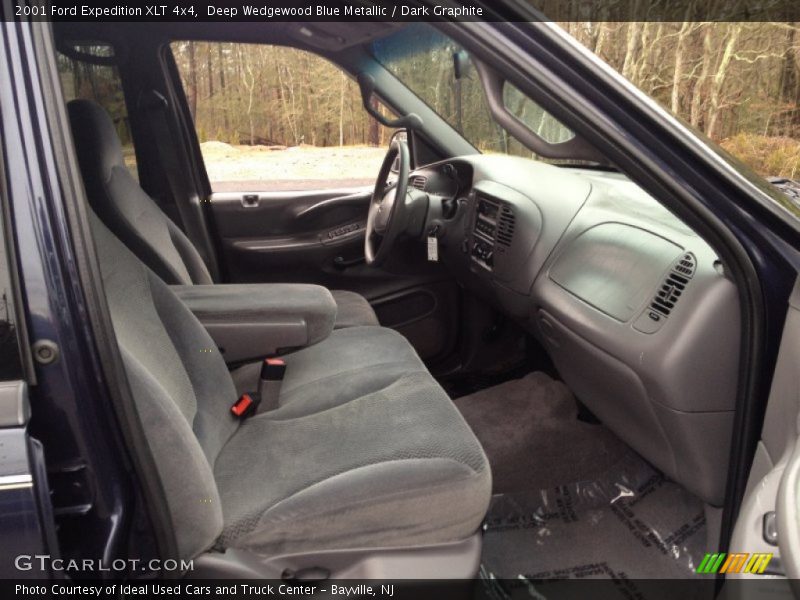 Deep Wedgewood Blue Metallic / Dark Graphite 2001 Ford Expedition XLT 4x4