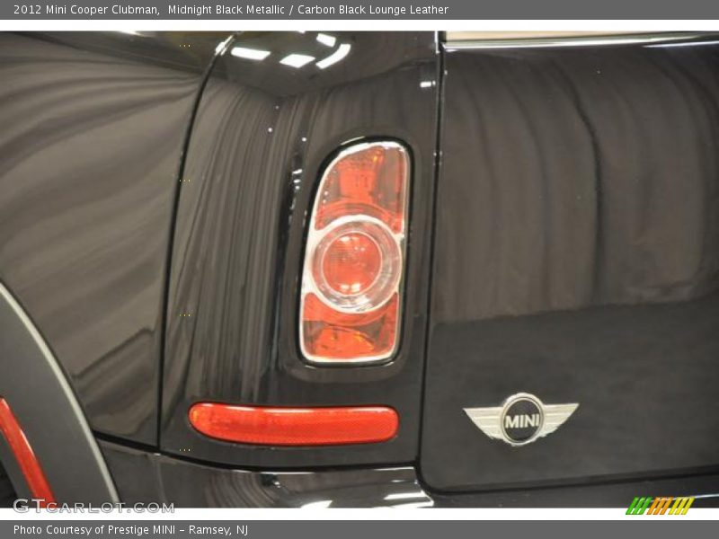 Midnight Black Metallic / Carbon Black Lounge Leather 2012 Mini Cooper Clubman