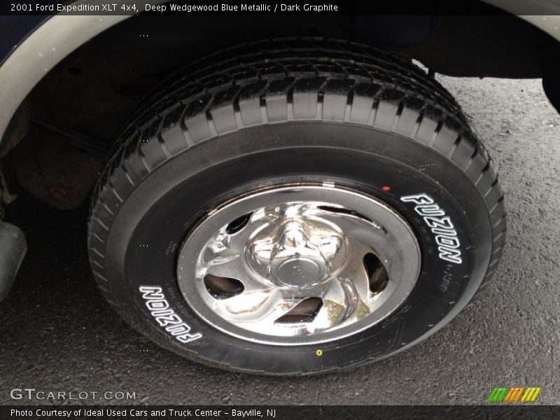 Deep Wedgewood Blue Metallic / Dark Graphite 2001 Ford Expedition XLT 4x4