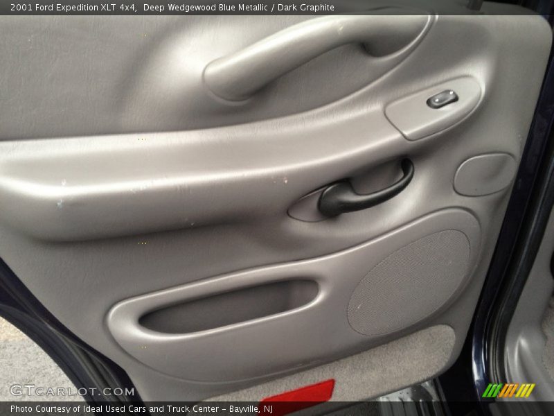 Deep Wedgewood Blue Metallic / Dark Graphite 2001 Ford Expedition XLT 4x4