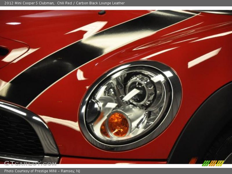 Chili Red / Carbon Black Lounge Leather 2012 Mini Cooper S Clubman