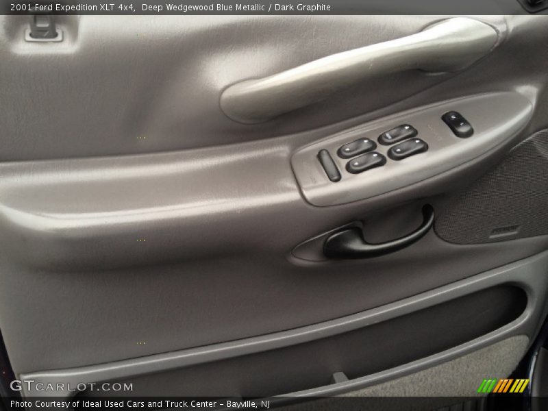 Deep Wedgewood Blue Metallic / Dark Graphite 2001 Ford Expedition XLT 4x4