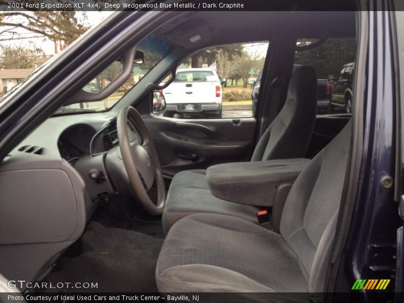 Deep Wedgewood Blue Metallic / Dark Graphite 2001 Ford Expedition XLT 4x4