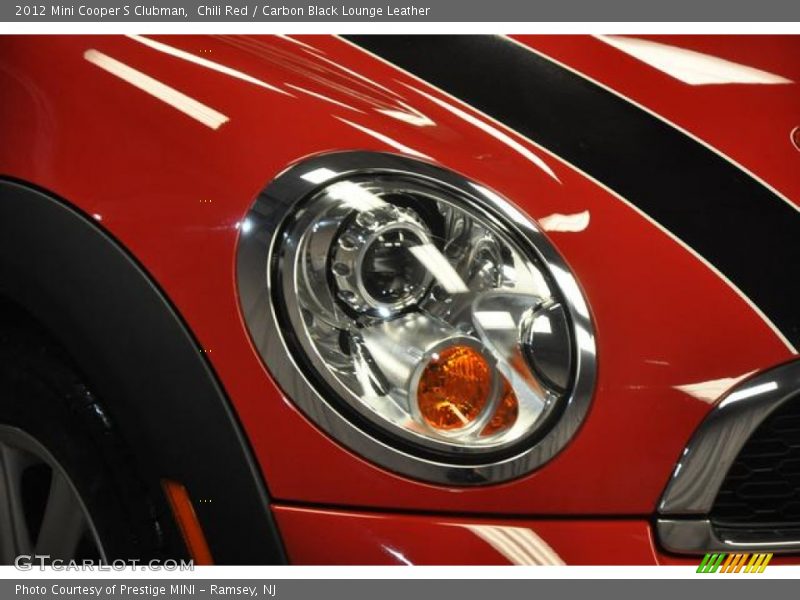 Chili Red / Carbon Black Lounge Leather 2012 Mini Cooper S Clubman