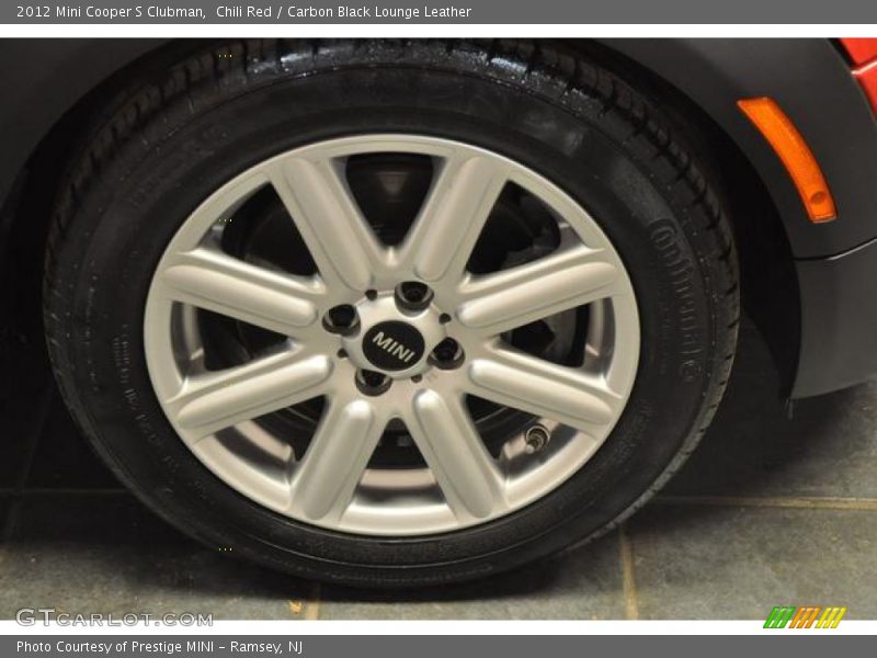 Chili Red / Carbon Black Lounge Leather 2012 Mini Cooper S Clubman