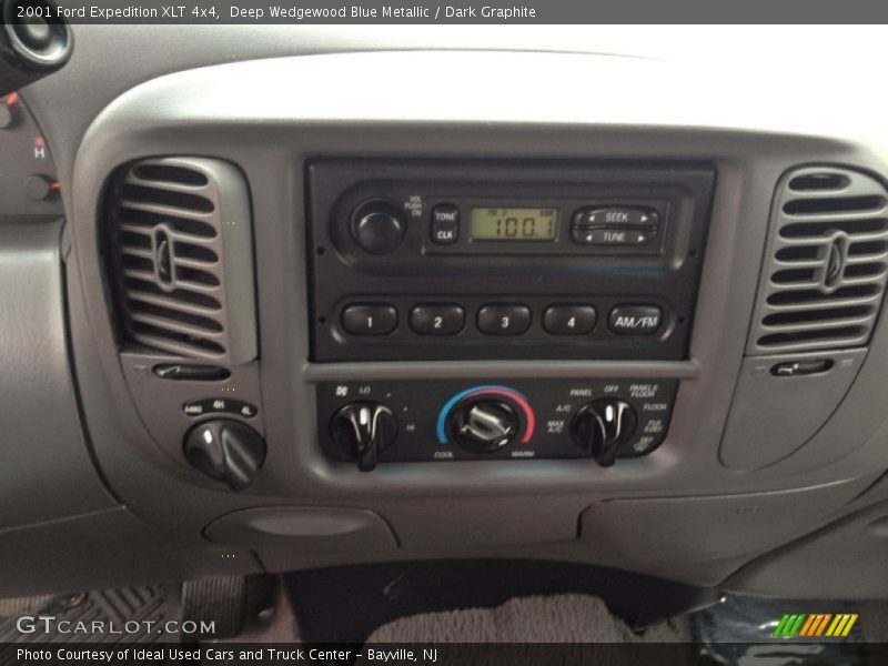 Deep Wedgewood Blue Metallic / Dark Graphite 2001 Ford Expedition XLT 4x4