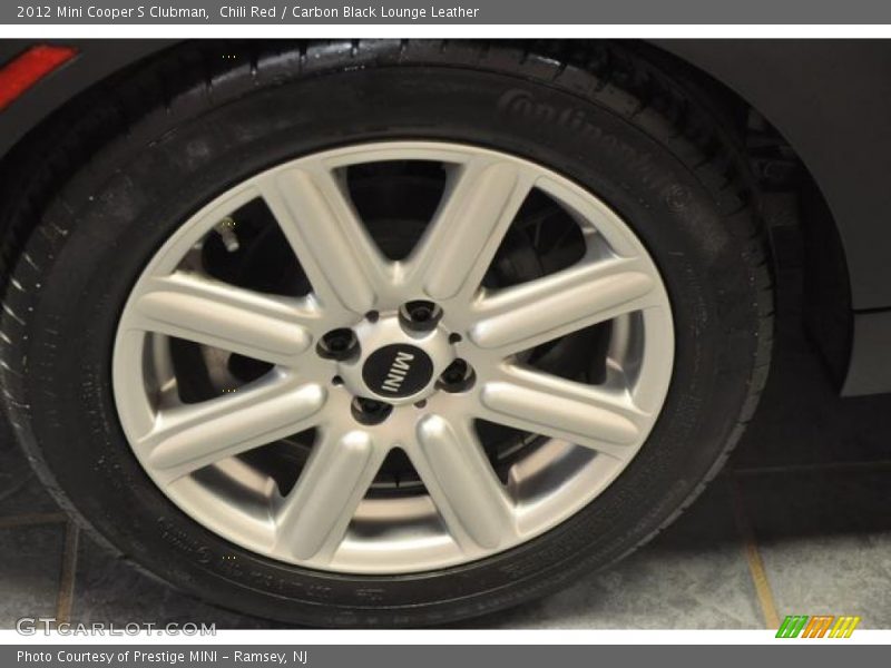Chili Red / Carbon Black Lounge Leather 2012 Mini Cooper S Clubman
