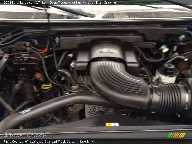 Deep Wedgewood Blue Metallic / Dark Graphite 2001 Ford Expedition XLT 4x4