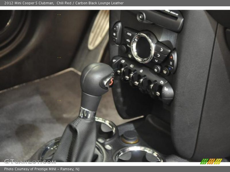 Chili Red / Carbon Black Lounge Leather 2012 Mini Cooper S Clubman
