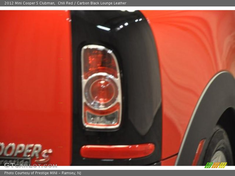 Chili Red / Carbon Black Lounge Leather 2012 Mini Cooper S Clubman