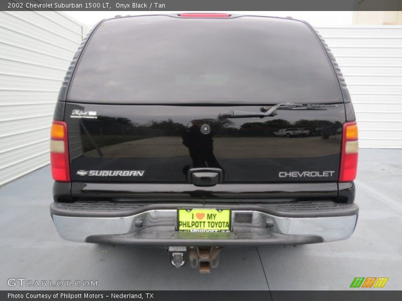 Onyx Black / Tan 2002 Chevrolet Suburban 1500 LT