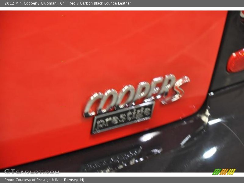 Chili Red / Carbon Black Lounge Leather 2012 Mini Cooper S Clubman