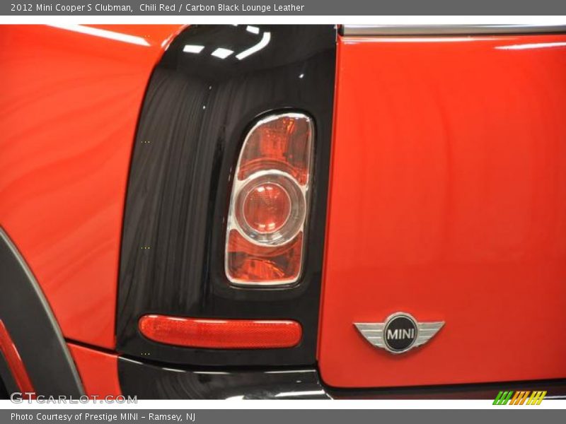 Chili Red / Carbon Black Lounge Leather 2012 Mini Cooper S Clubman