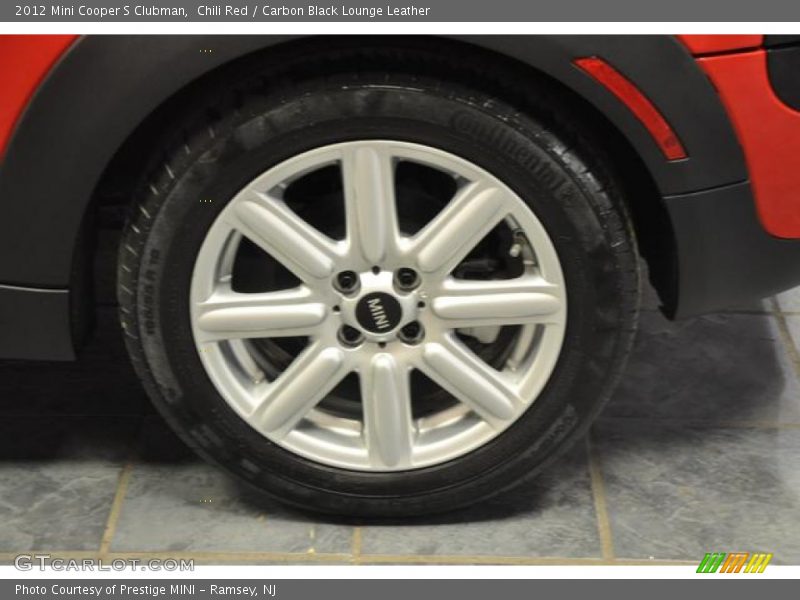 Chili Red / Carbon Black Lounge Leather 2012 Mini Cooper S Clubman