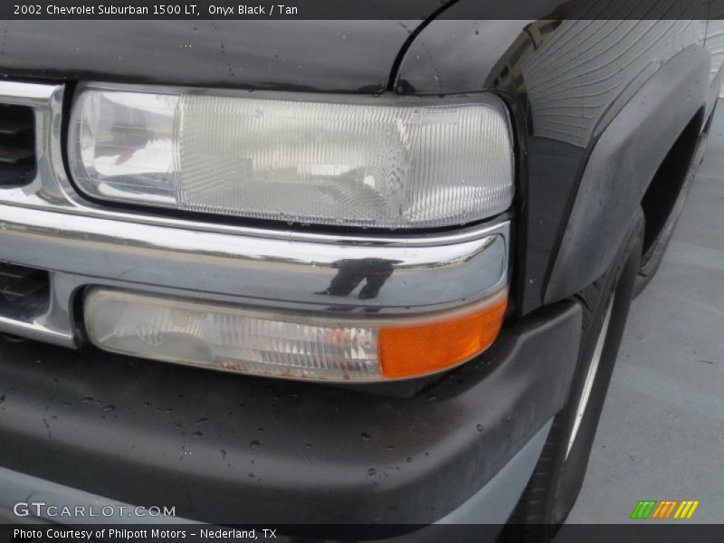 Onyx Black / Tan 2002 Chevrolet Suburban 1500 LT