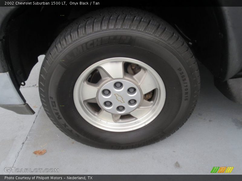 Onyx Black / Tan 2002 Chevrolet Suburban 1500 LT