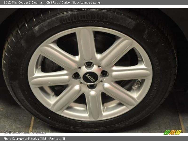 Chili Red / Carbon Black Lounge Leather 2012 Mini Cooper S Clubman