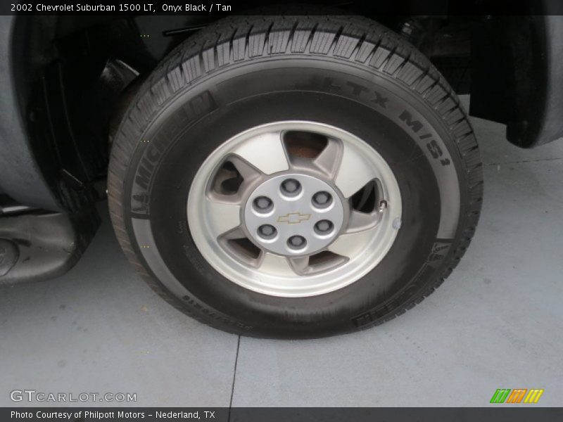 Onyx Black / Tan 2002 Chevrolet Suburban 1500 LT