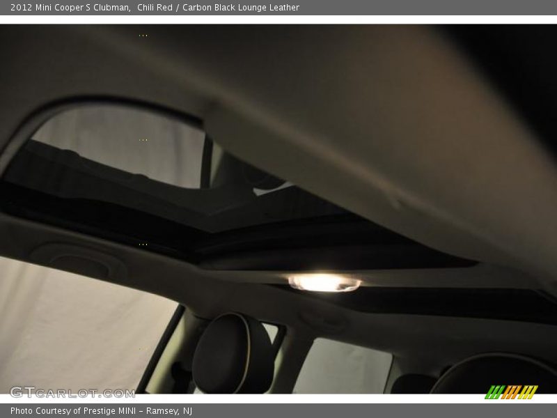 Chili Red / Carbon Black Lounge Leather 2012 Mini Cooper S Clubman