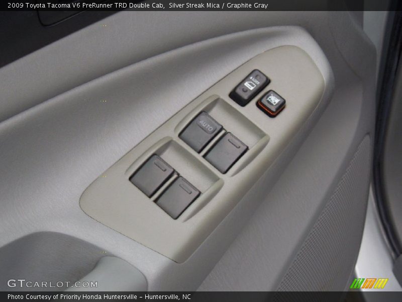 Silver Streak Mica / Graphite Gray 2009 Toyota Tacoma V6 PreRunner TRD Double Cab