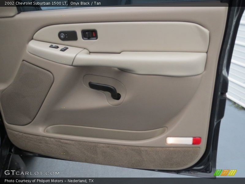 Onyx Black / Tan 2002 Chevrolet Suburban 1500 LT