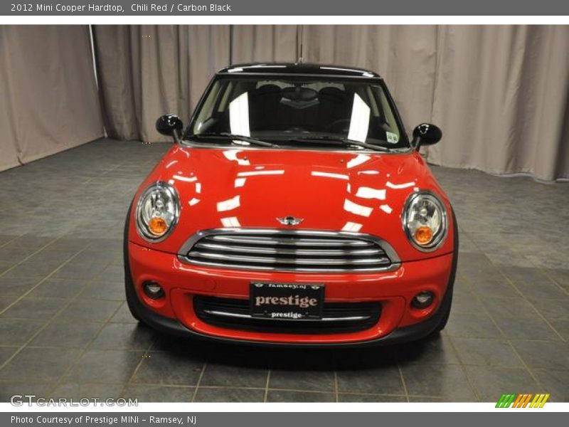 Chili Red / Carbon Black 2012 Mini Cooper Hardtop