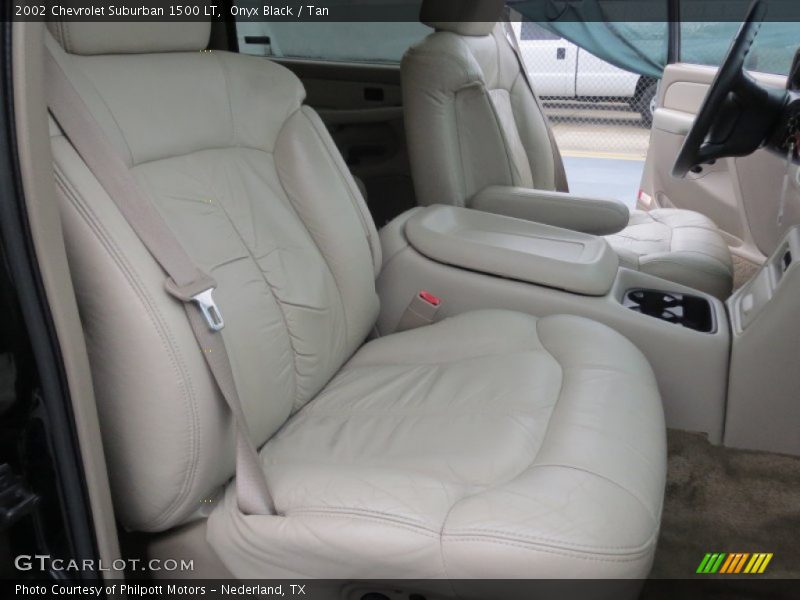Onyx Black / Tan 2002 Chevrolet Suburban 1500 LT