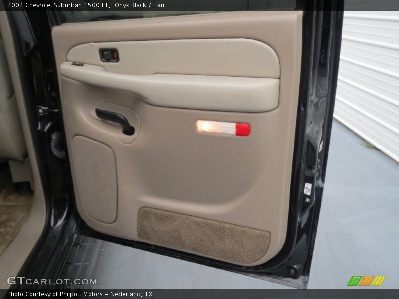 Onyx Black / Tan 2002 Chevrolet Suburban 1500 LT