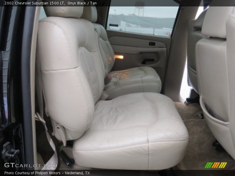 Onyx Black / Tan 2002 Chevrolet Suburban 1500 LT